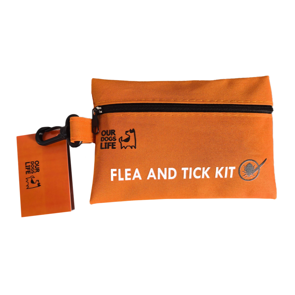 Flått- og loppefjerning til hund – Komplett sett med verktøy og oppbevaringsboks | Our Dogs Life