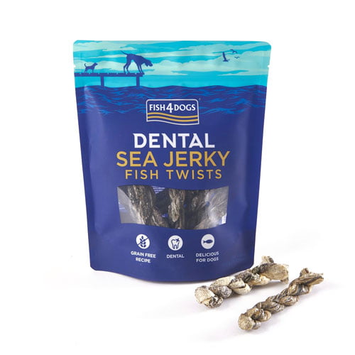 Jerky Twist Fish tyggestykker til hund – Fish4Dogs