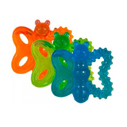 JW tyggeleke til valp - ass farger