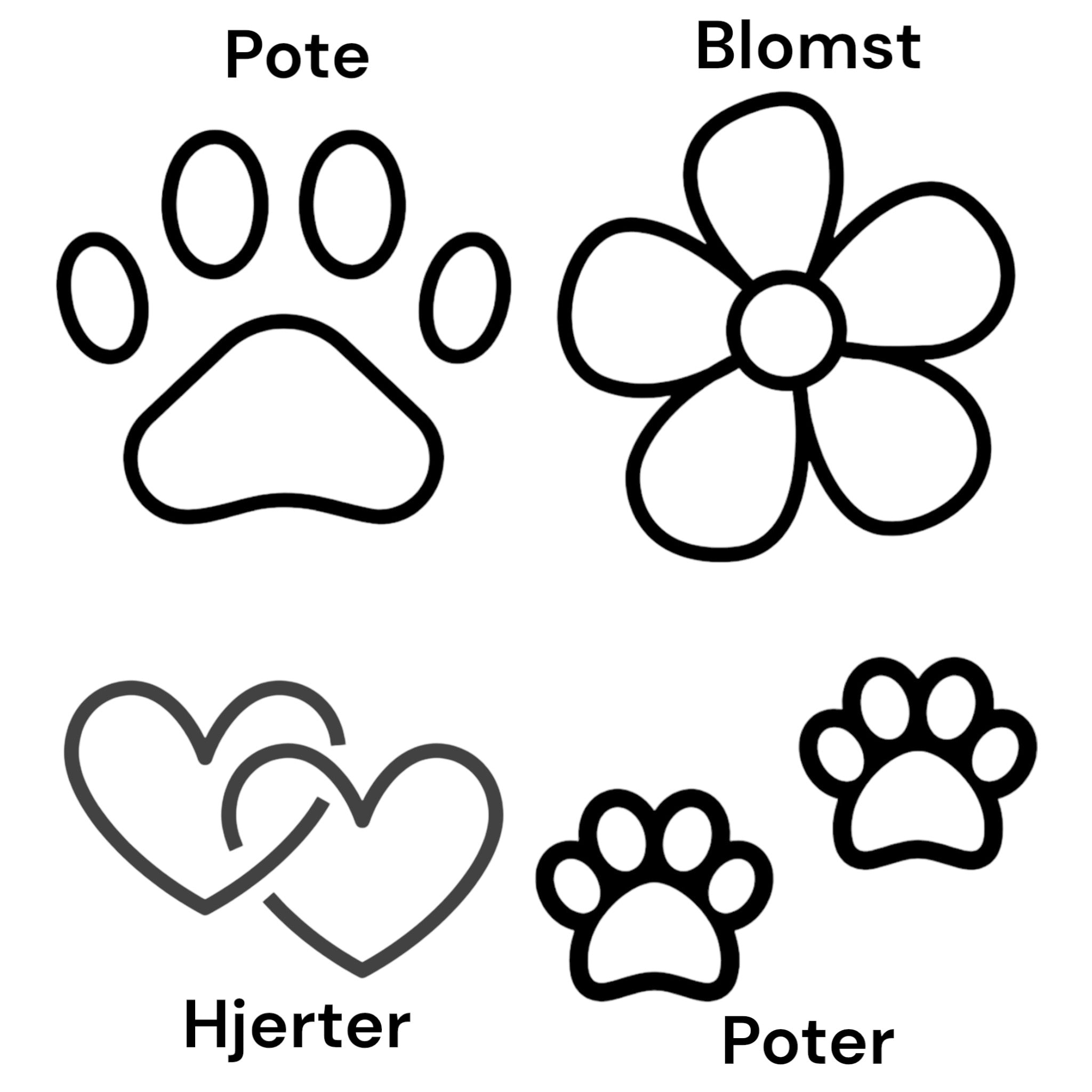 Navnebrikke bein – personlig ID-brikke til hund og katt