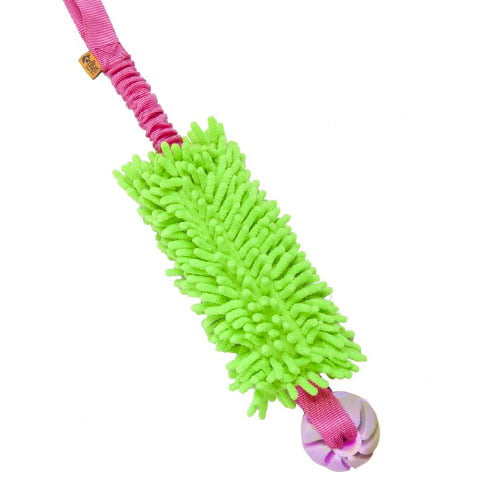 Dingo draleke til hund m/ strikk, «mopp» og ball