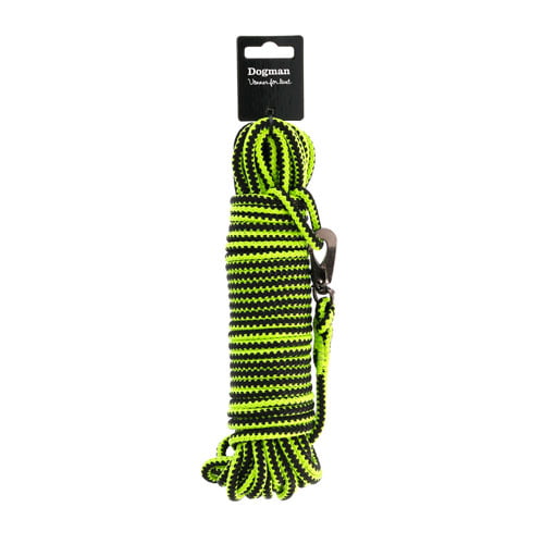 Sporline til hund - flettet tekstil