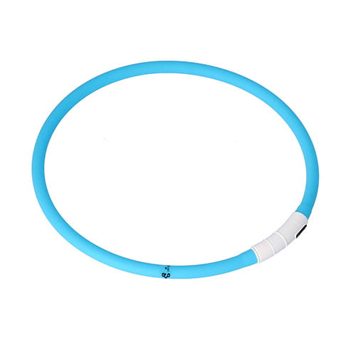 LED-ring Silikon USB-lading Turkis