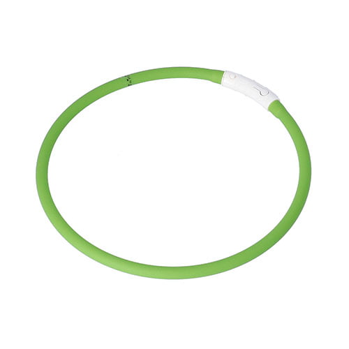 LED-ring Silikon USB-lading Grønn