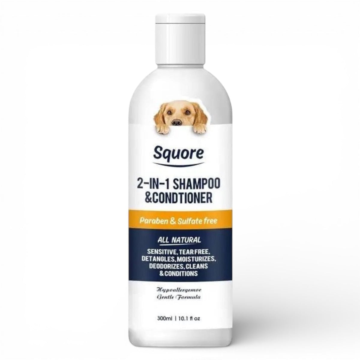 kombinasjonsshampoo med balsam. milde formelen medfrisk, naturlig duft av grapefrukt og er skånsom mot både pels og hud.