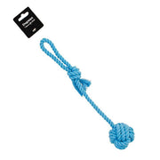 Hundeleke ball/tau Blå/Turkis