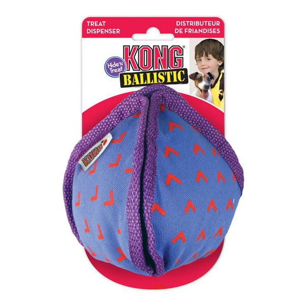 KONG Ballistic Hide'n'Treat - aktivitetsleke til hund
