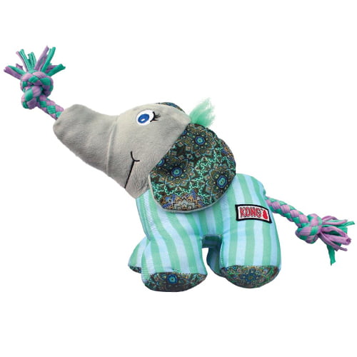 Søt hundeleke fra KONG – Knots Carnival Elephant