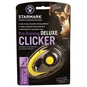 Starmark Deluxe klikker – behagelig treningsklikker med armbånd