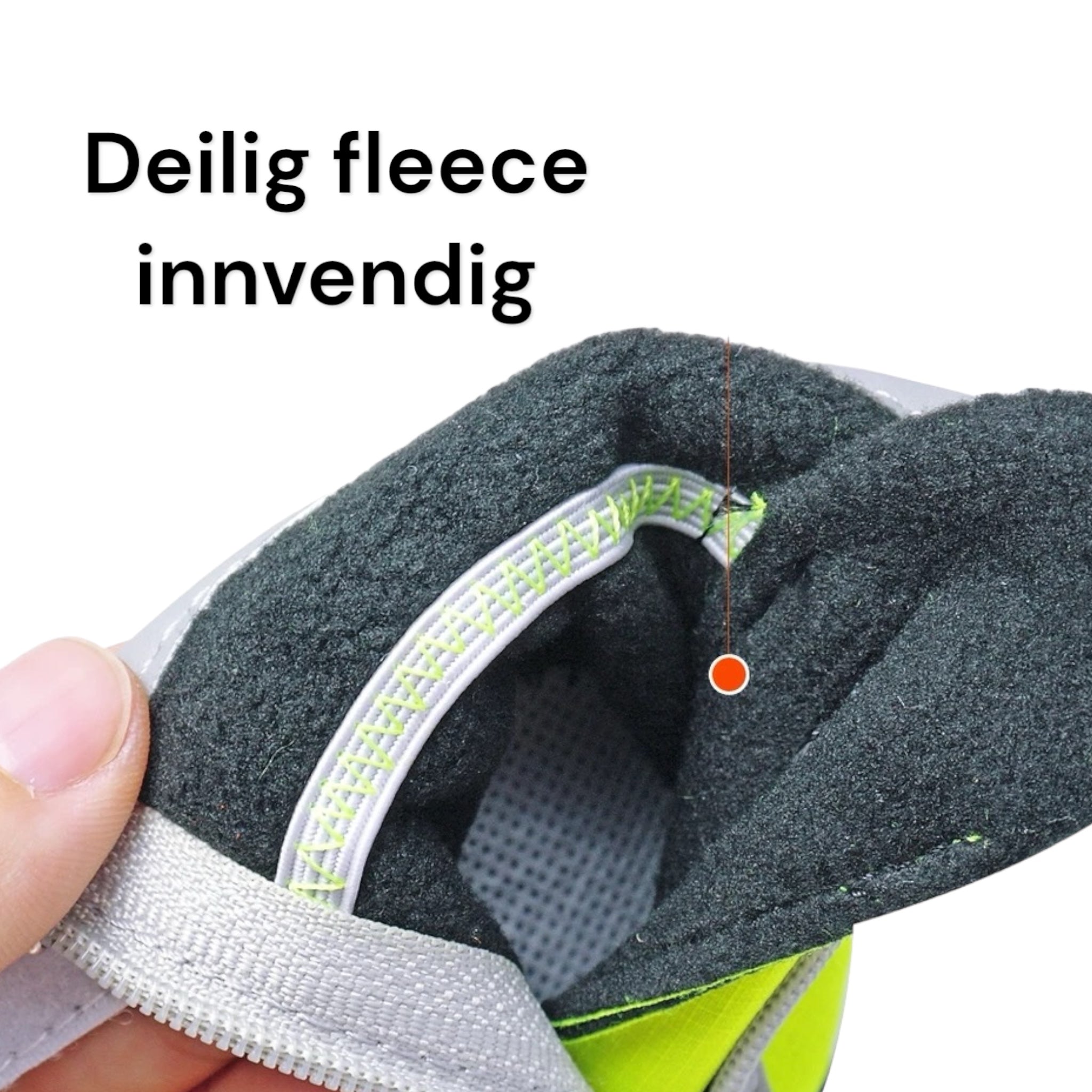 Hundesko med solid såle – potesokker for utebruk