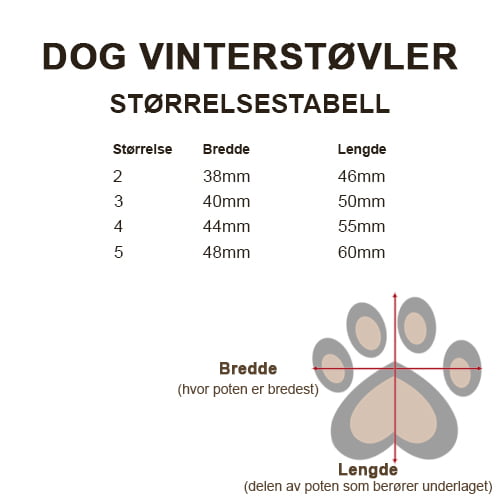 DOG Vinterstøvler - Svart
