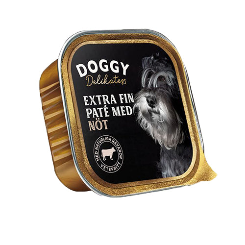 Produktfoto av Doggy paté med smak av biff