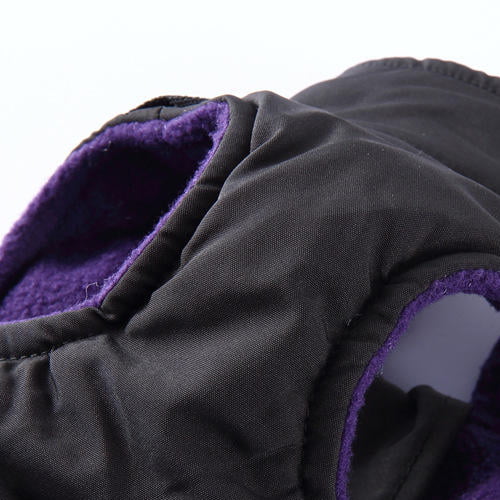 Fashion vest med sele til hund - Sort