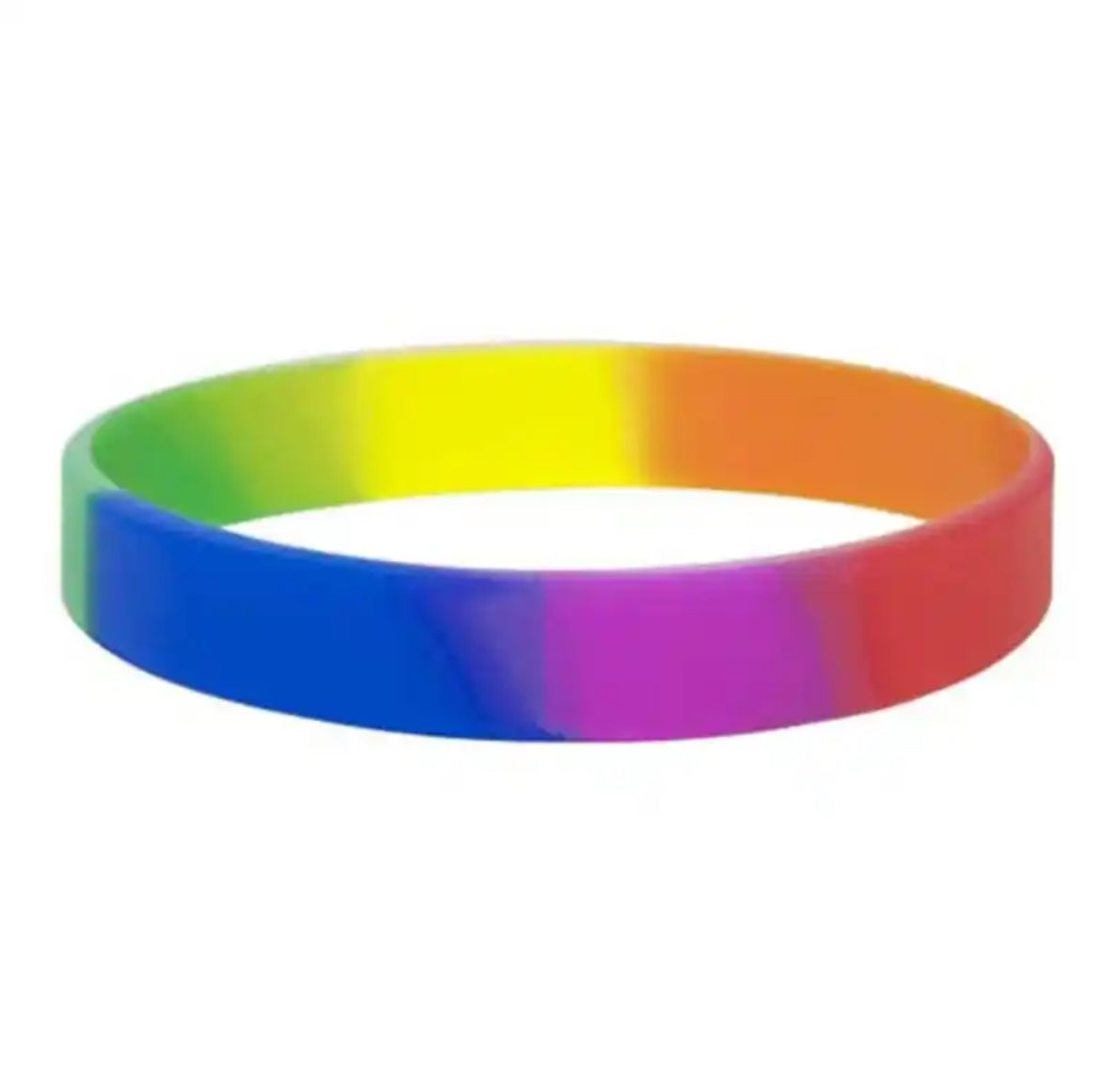 Happy Pride hundehalsbånd med navn – personlig halsbånd