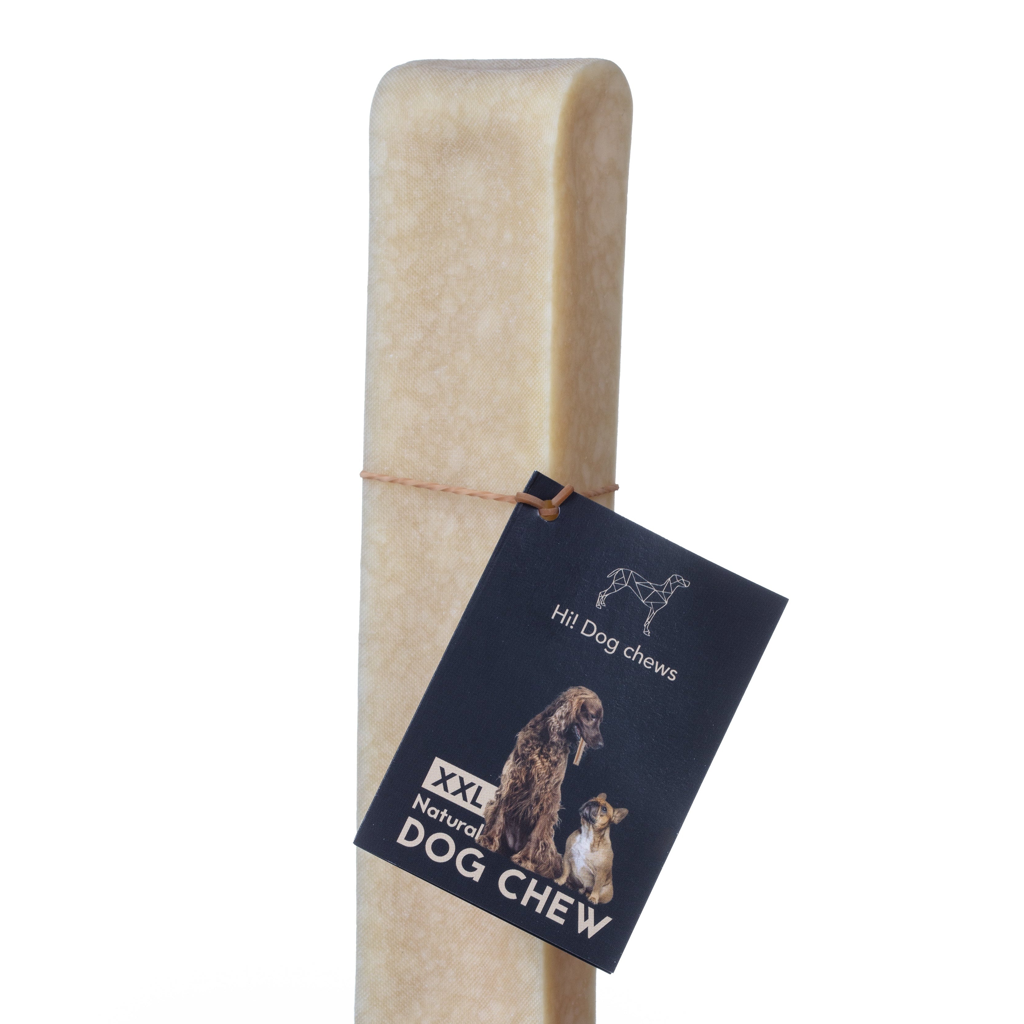 Hi! Dog Chews Nature – Naturlig og langvarig ostetygg til hund (XS–XXL)