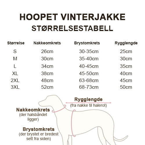 Hoopet Vinterjakke
