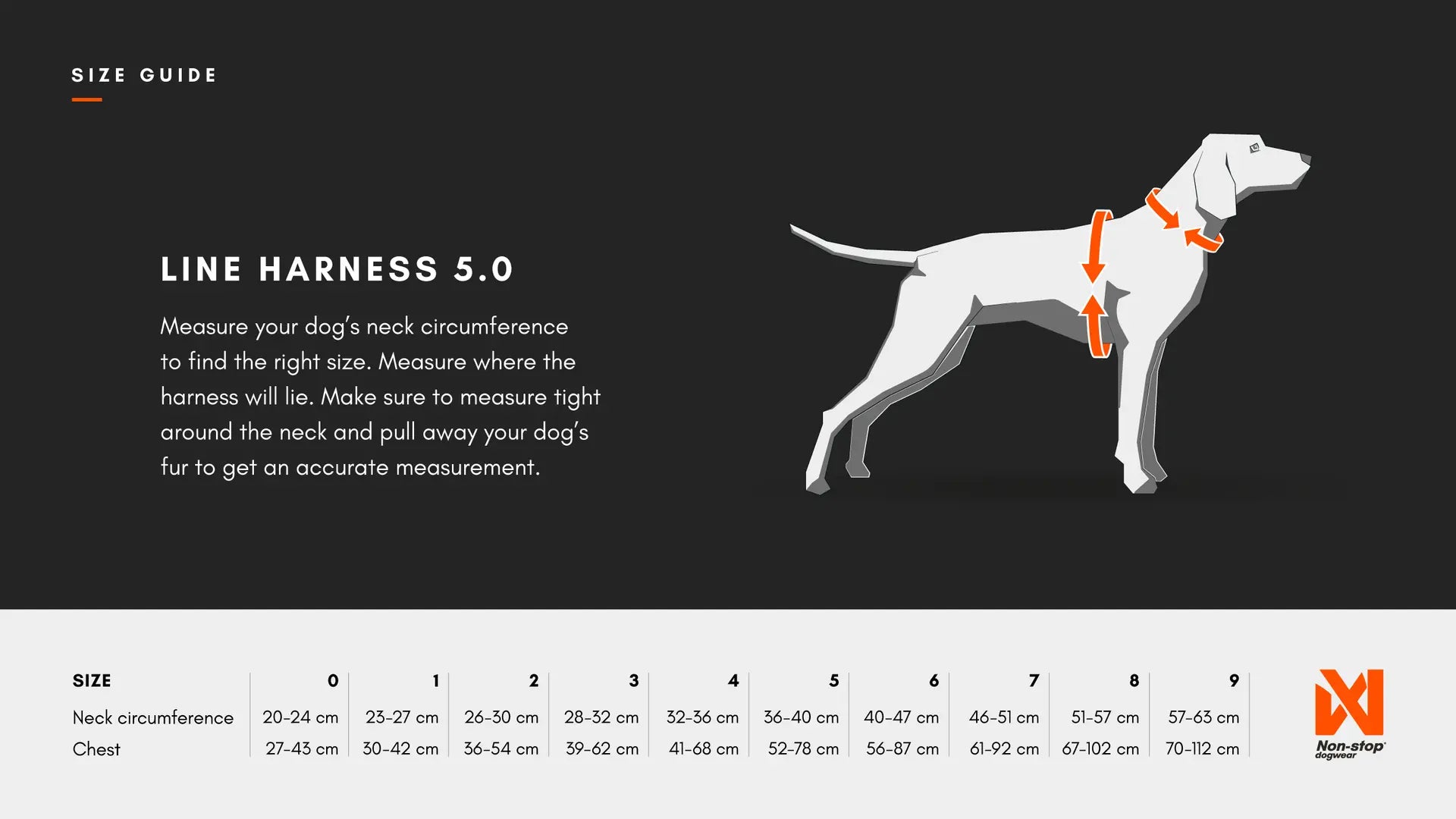 Non-stop Line Harness 5.0 – allsidig hundesele til tur og spor