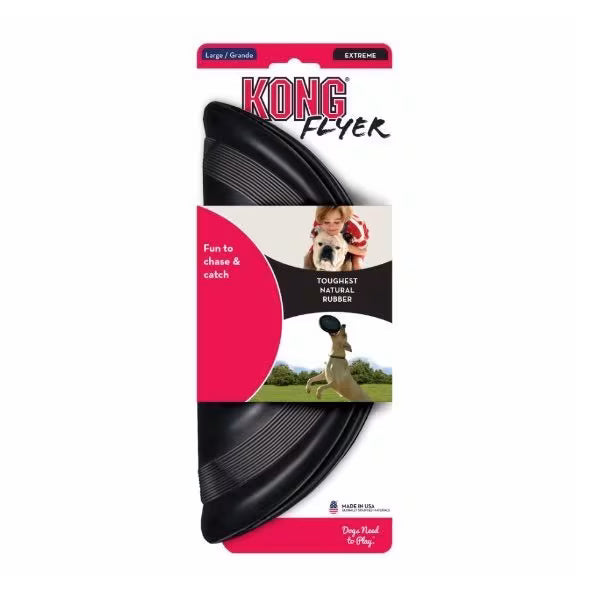 KONG Extreme Flyer L – slitesterk frisbee til hund