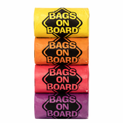 Hundeposer i regnbuefarger – Bags on Board 60 stk