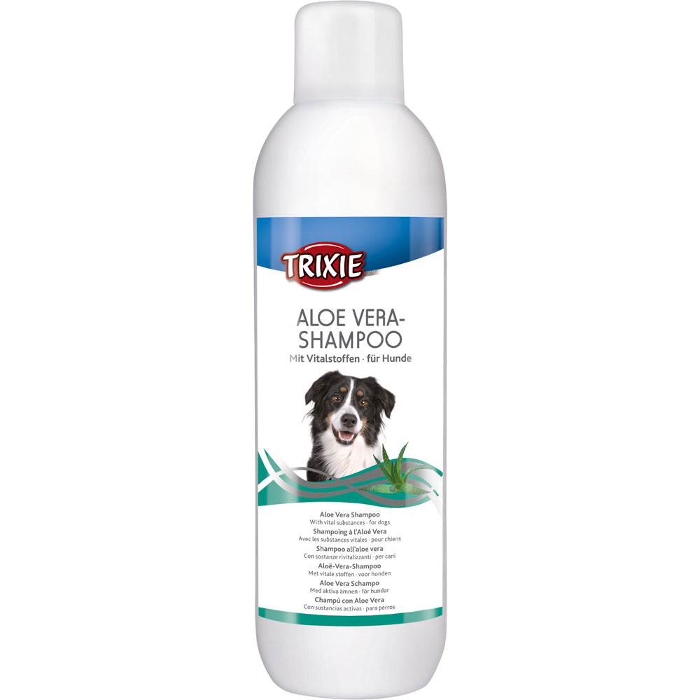 Trixie Aloe Vera sjampo 1000 ml – mild hundeshampo for sensitiv hud