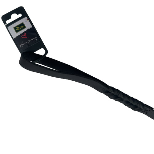 Hundebånd i sort lær – kvalitet fra Hunter