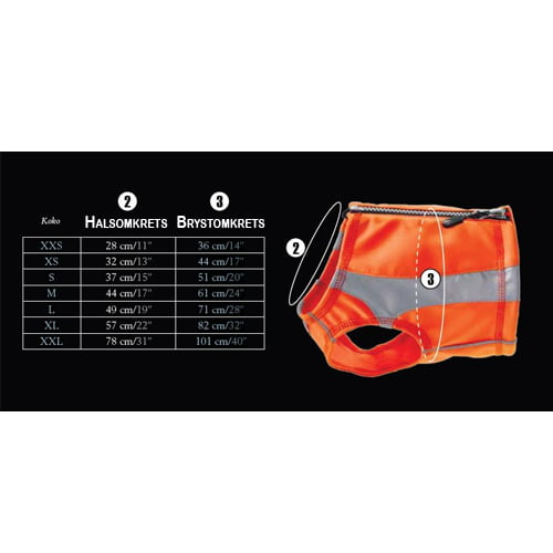 Hurtta Polarvest Oransje