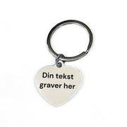 ID-brikke hjerteformet