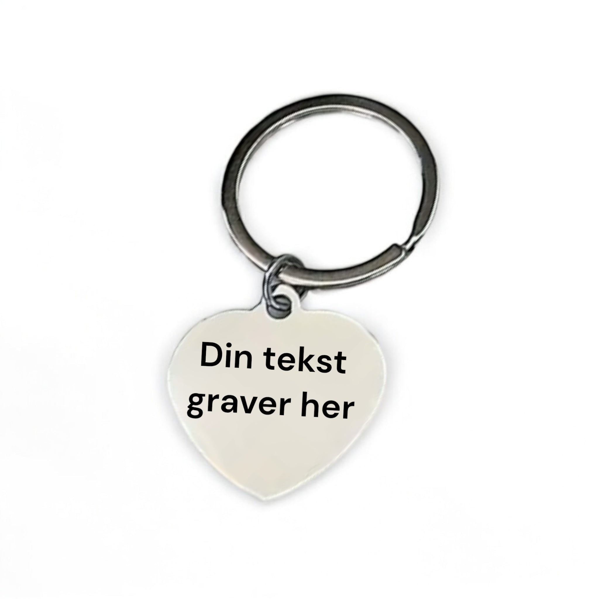ID-brikke hjerteformet