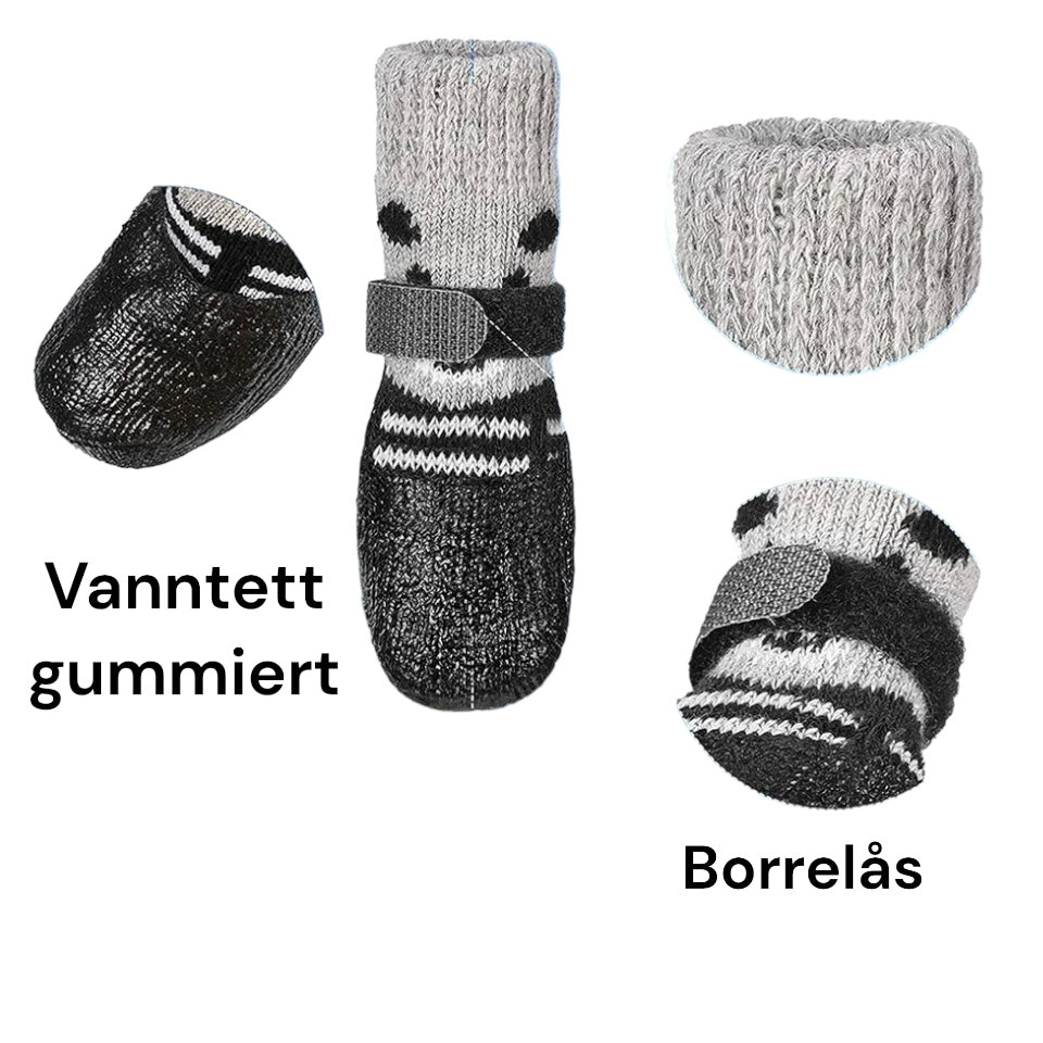 Vanntette potesokker til små hunder og katter