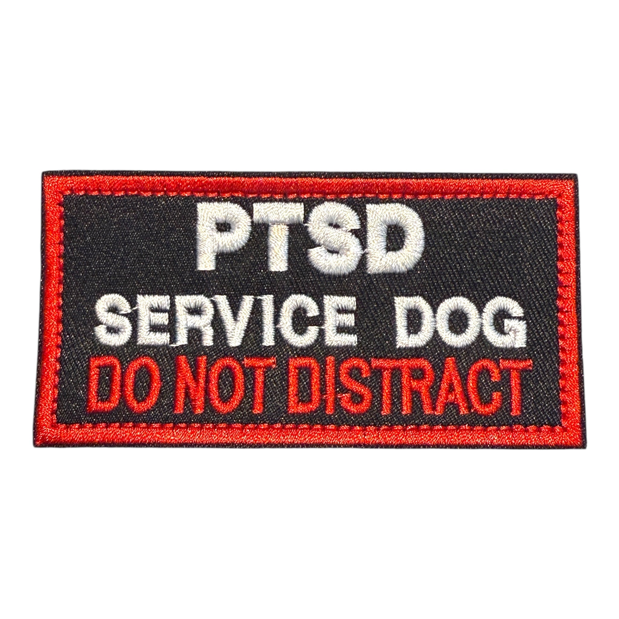 PTSD Service Dog – Do Not Distract Patch (10 x 5 cm)