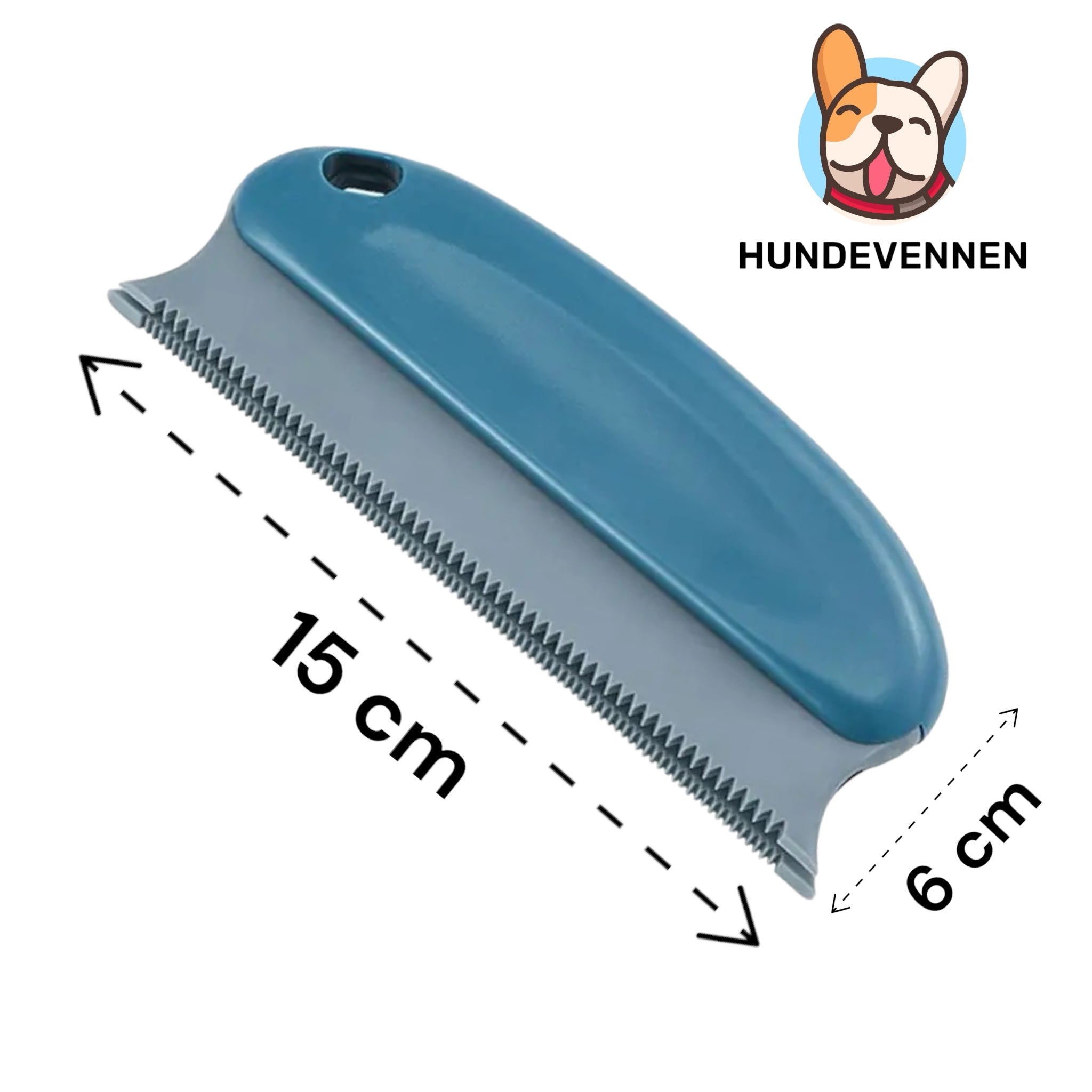 Silikonbørste for hundehår – hårfjerner til tekstil og møbler