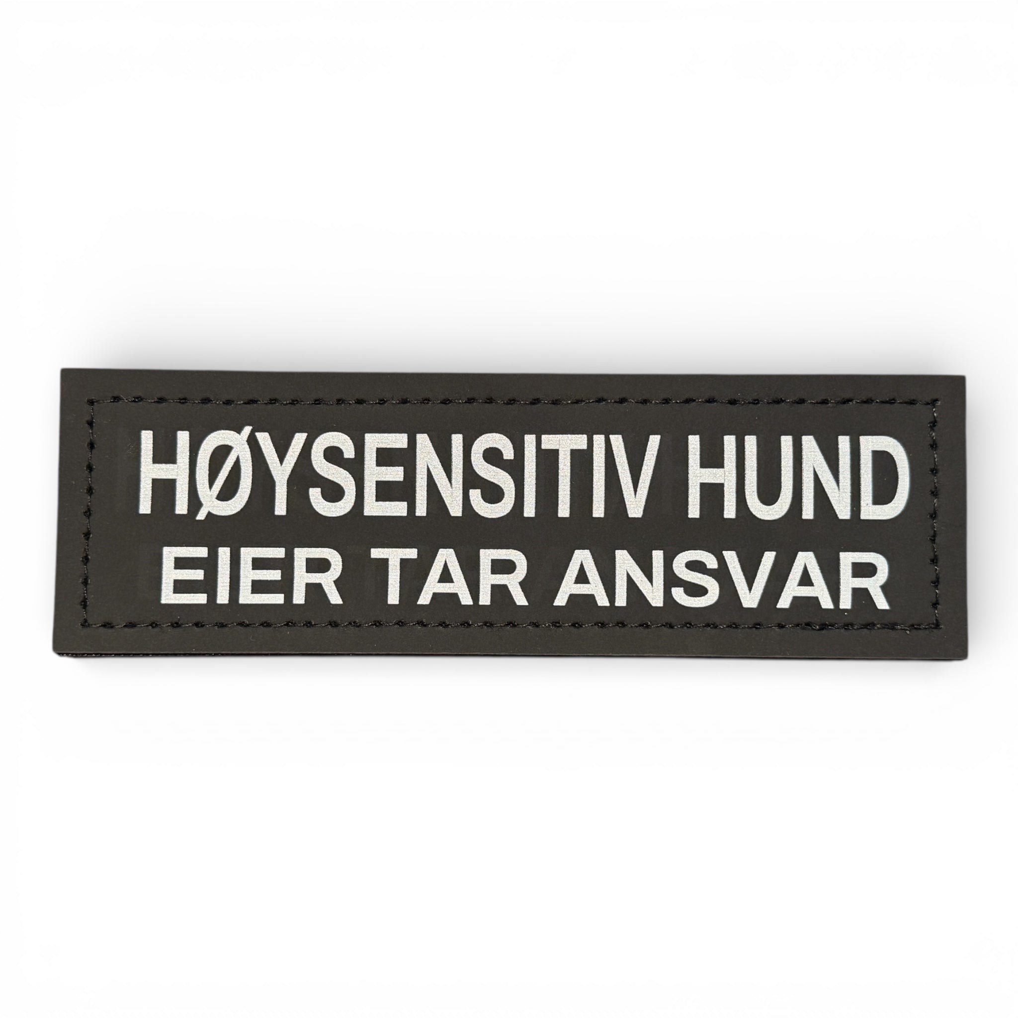 Høysensitiv hund patch – borrelåsmerke 16 x 5 cm