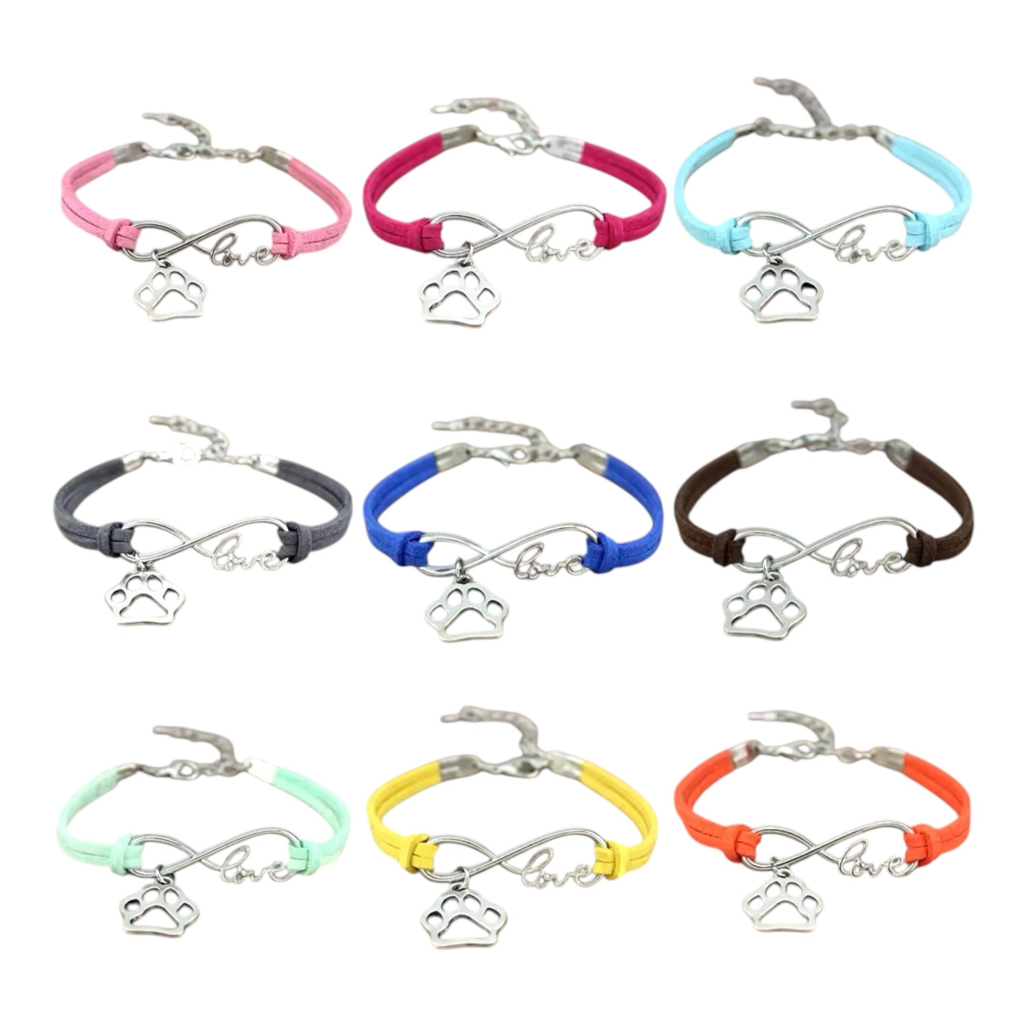 Armbånd med poteanheng infinity