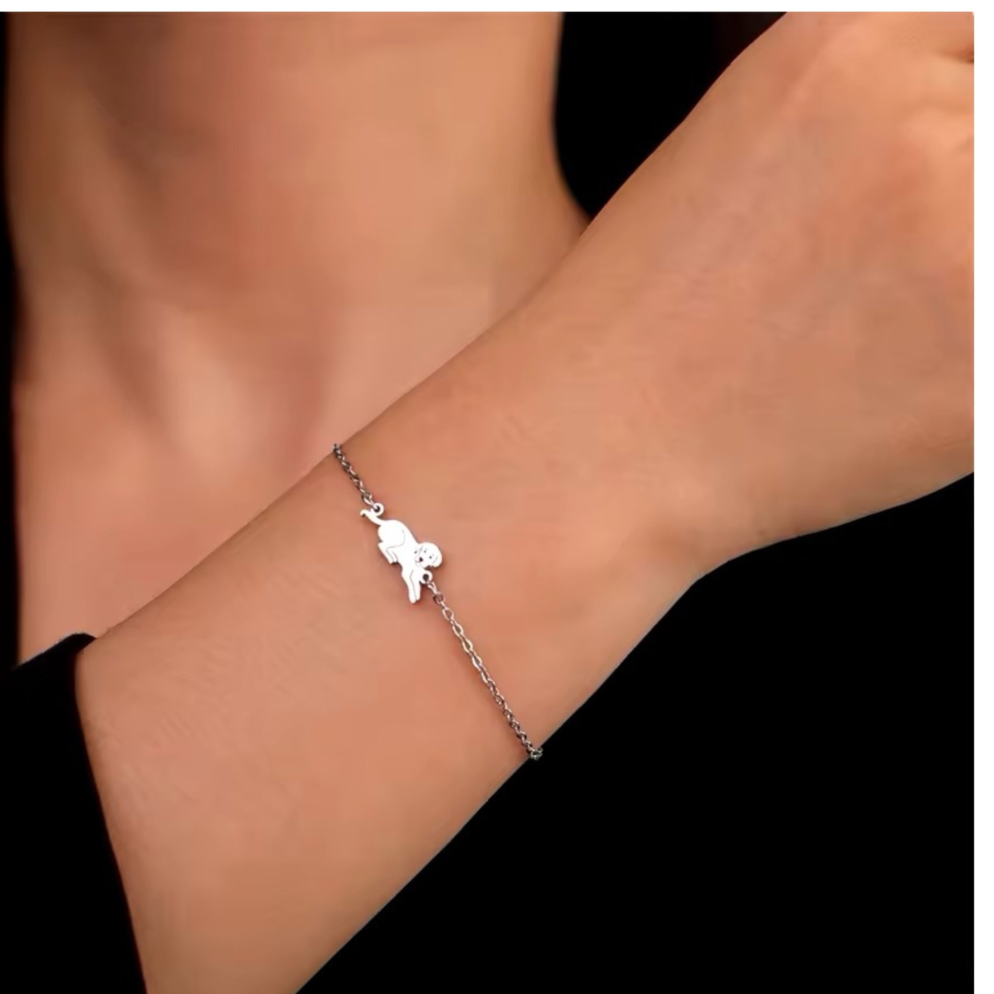 Armbånd med labradoranheng