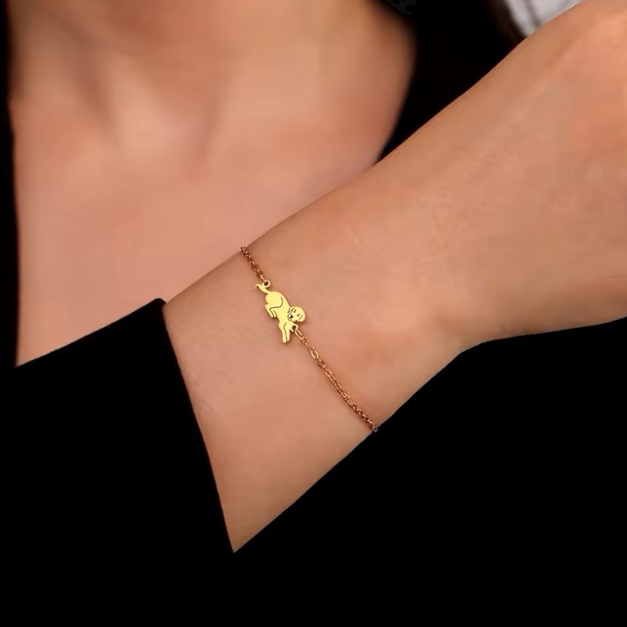 Armbånd med labradoranheng