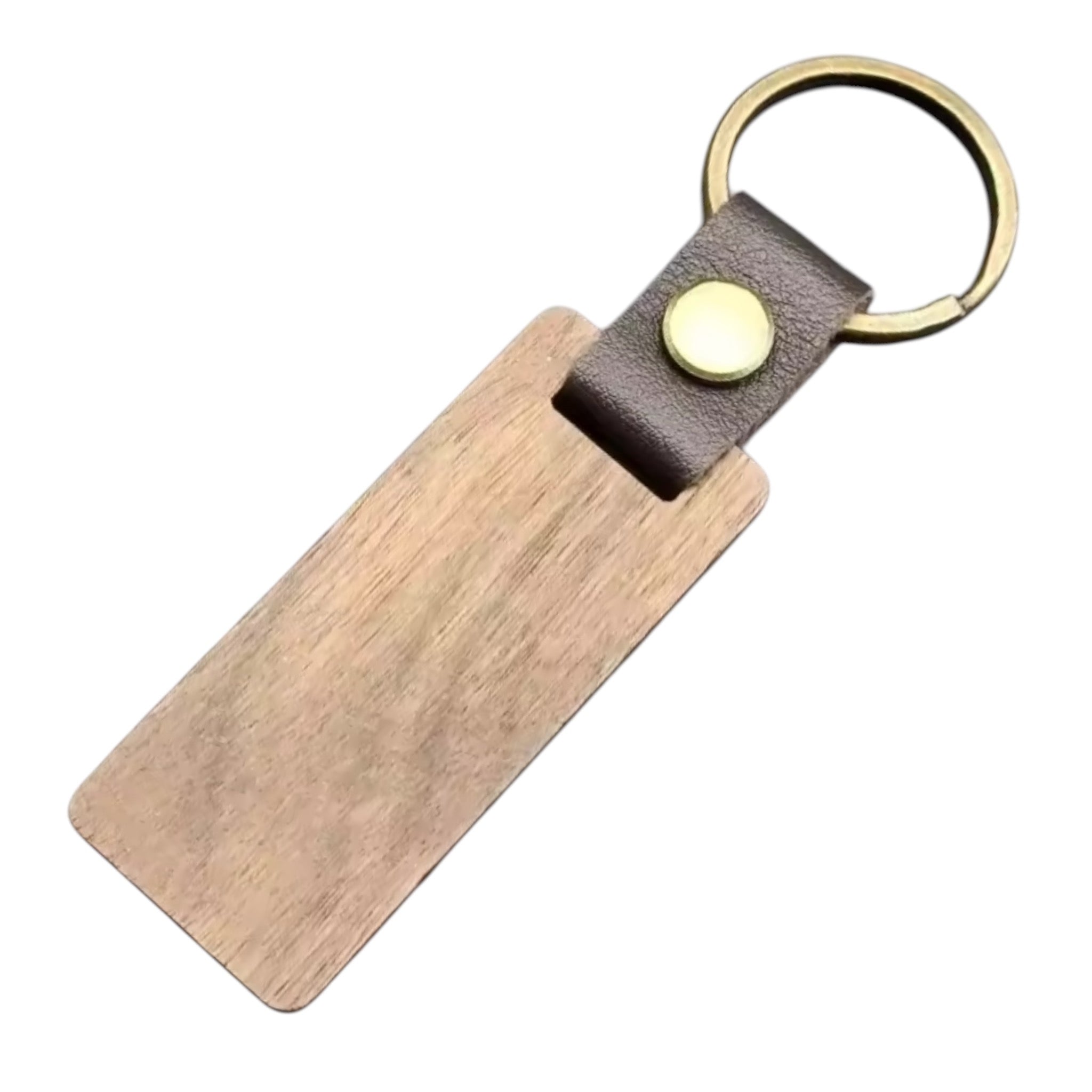 ID-brikke - Nøkkelholder - Treverk