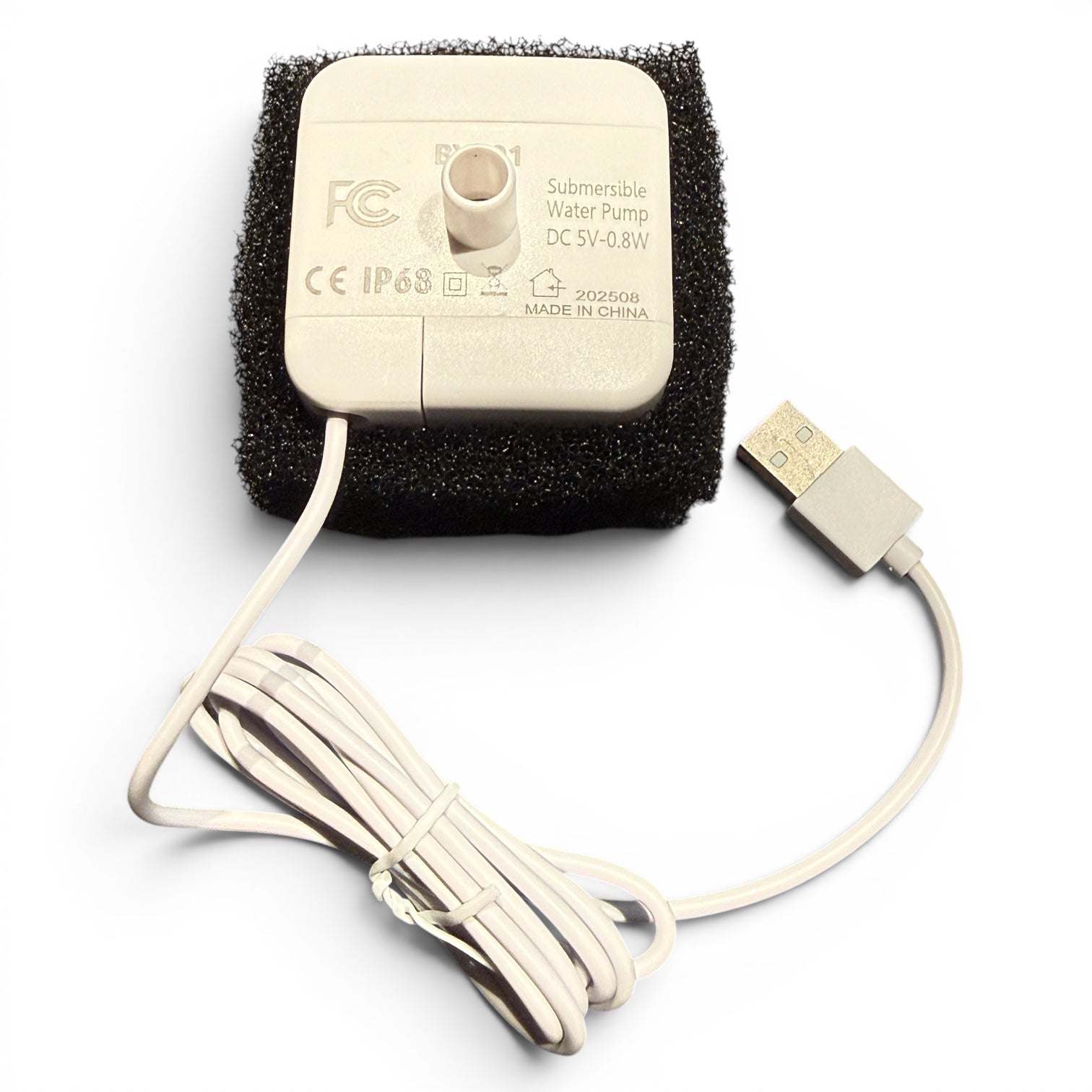 Vannpumpe 5V USB - Reservedel til kattefontene