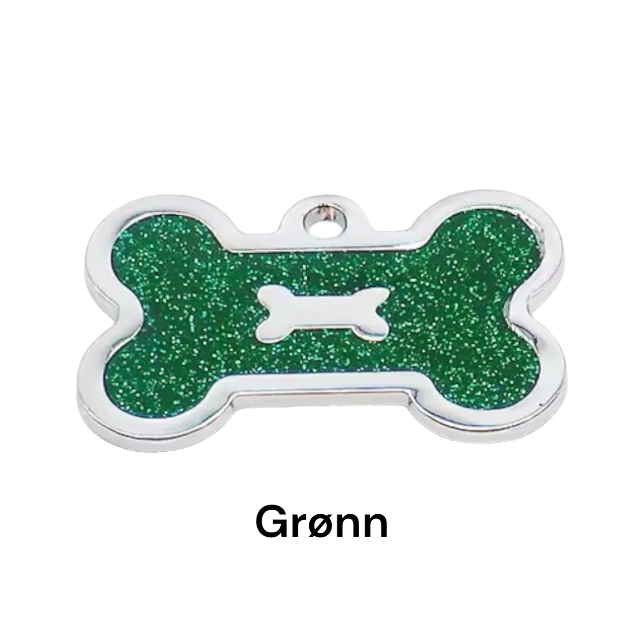 Gravert ID-brikke bein Glamour