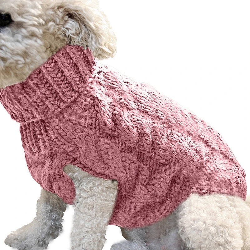 Strikket hundegenser
