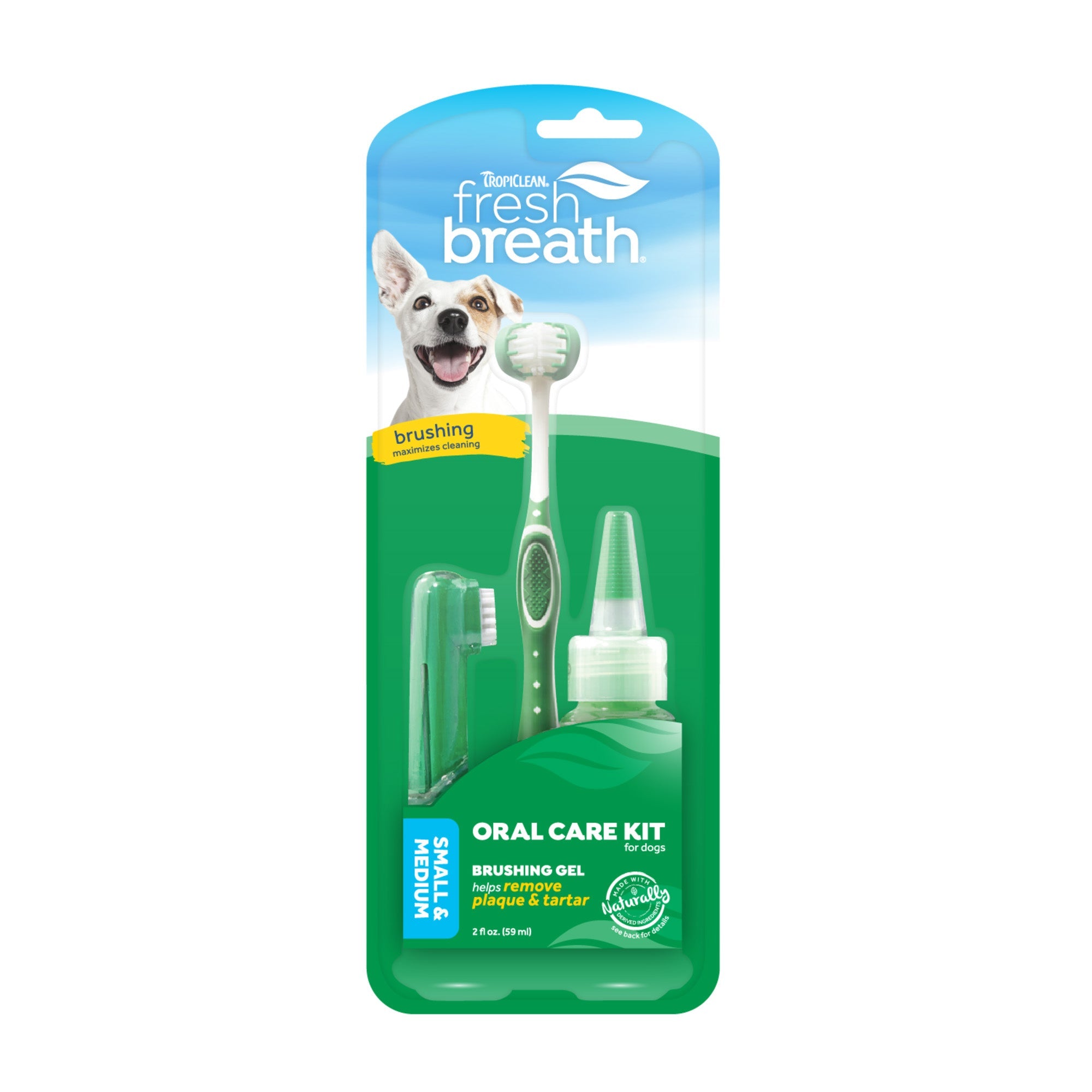 TropiClean Fresh Breath tannpleiesett S/M – OUTLET