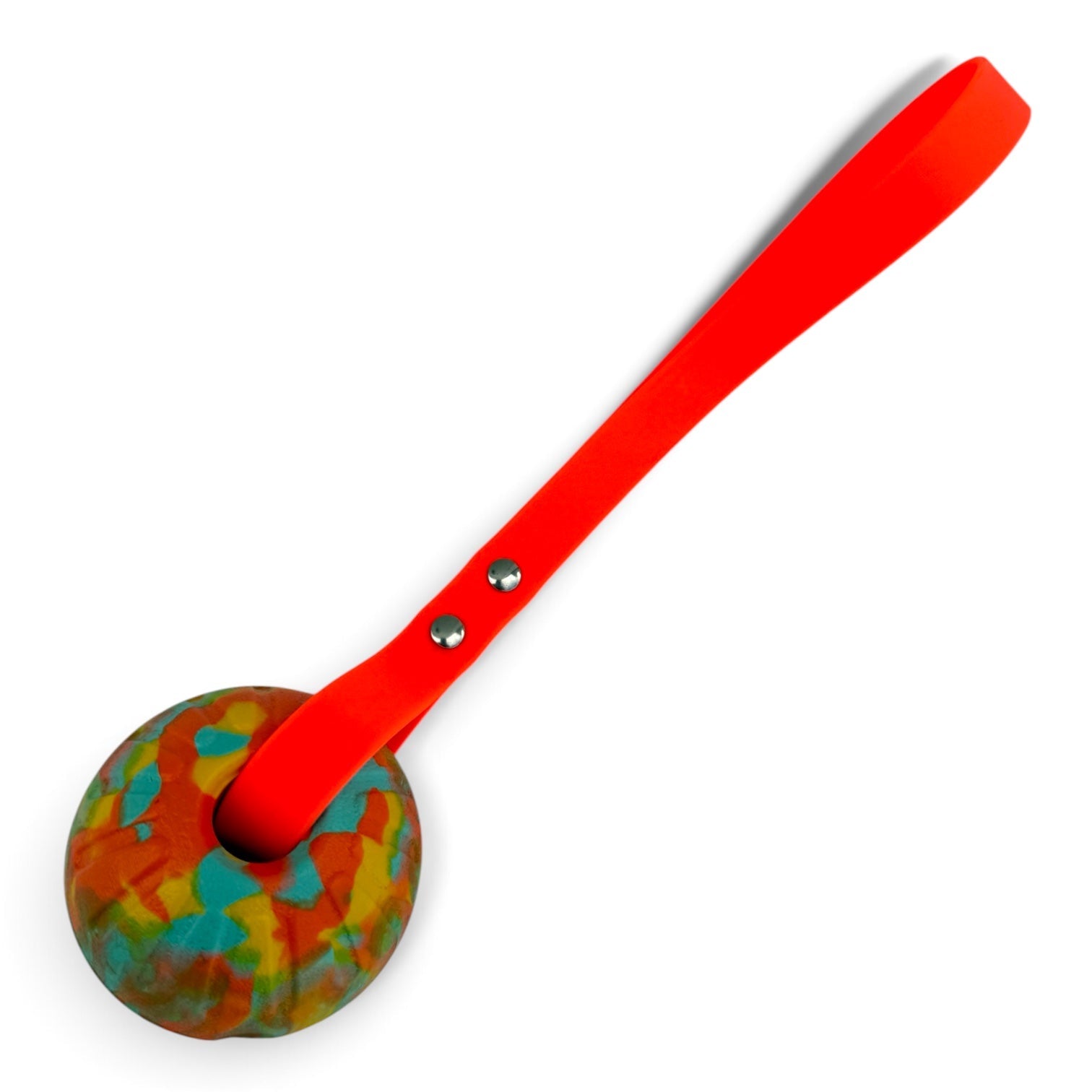 Flytende hundeleke med ball og håndtak – 7 cm