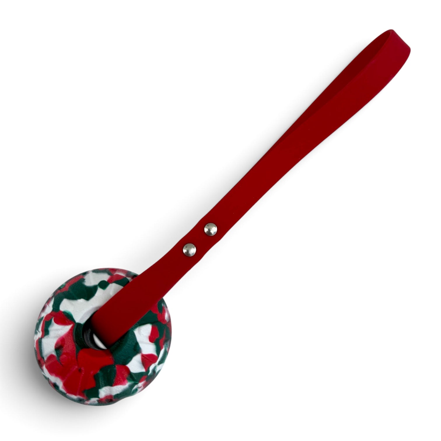 Flytende hundeleke med ball og håndtak – 7 cm