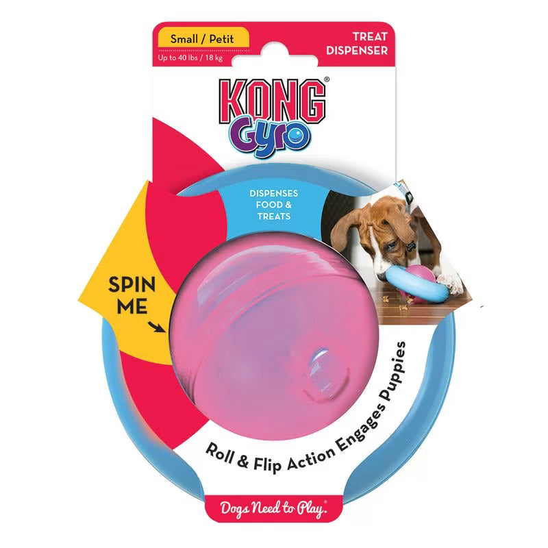 KONG Puppy Gyro S – aktiviseringsleke til valp