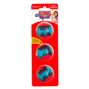 KONG Squeezz Action Ball M 3-pk – hundeballer med pipelyd