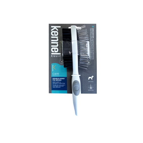 Dobbeltsidig børste/karde langhåret pels - Kennel Equip