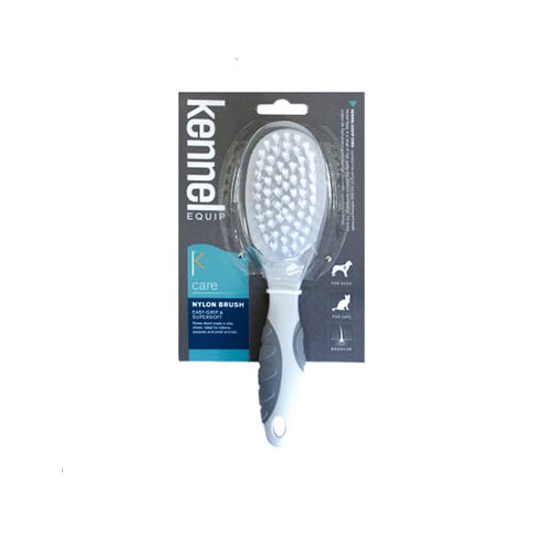 Børste m/myk nylonbust S – Kennel Equip
