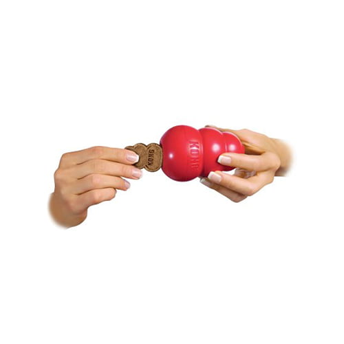 Kong classic hundeleke på hvit bakgrunn.