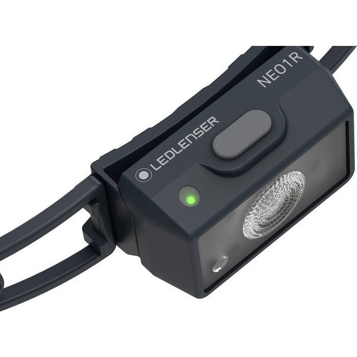 Ledlenser NEO1R hodelykt 250 lm sort/grå – oppladbar turlykt