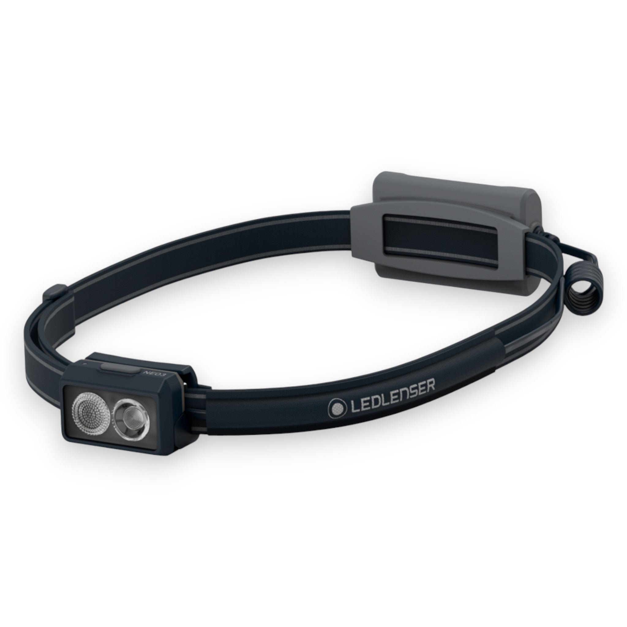 Ledlenser NEO1R hodelykt 250 lm sort/grå – oppladbar turlykt