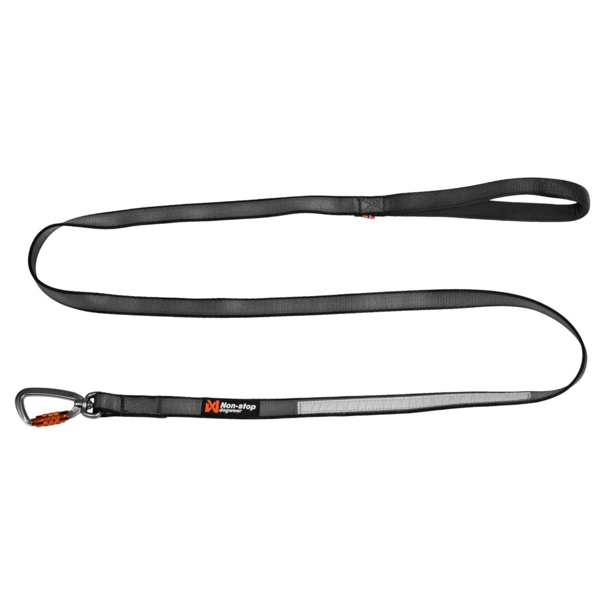 Non-stop Dogwear Move Leash – lett hundebånd med refleks